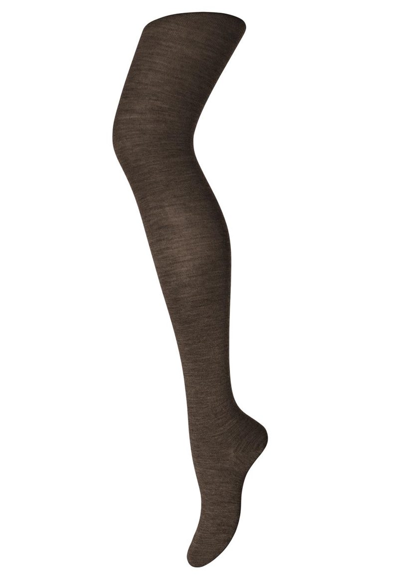 MP DENMARK ULL/SIKE TIGHTS MÖRKBRUNA