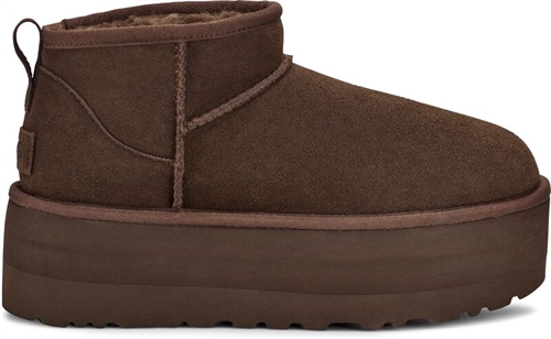 UGG W KLASSISK ULTRA MINI PLATTFORM BRÄNN CEDAR