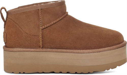 UGG CLASSIC ULTRA MINI PLATTFORM KASTNUT