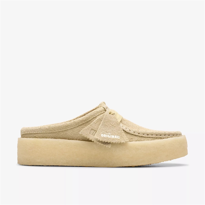 CLARKS ORIGINALS WALLABEE CUP LO LJUS LÖNNMOKA 