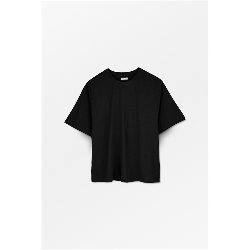 SKALL STUDIO ANDY OVERSIZE TEE SVART