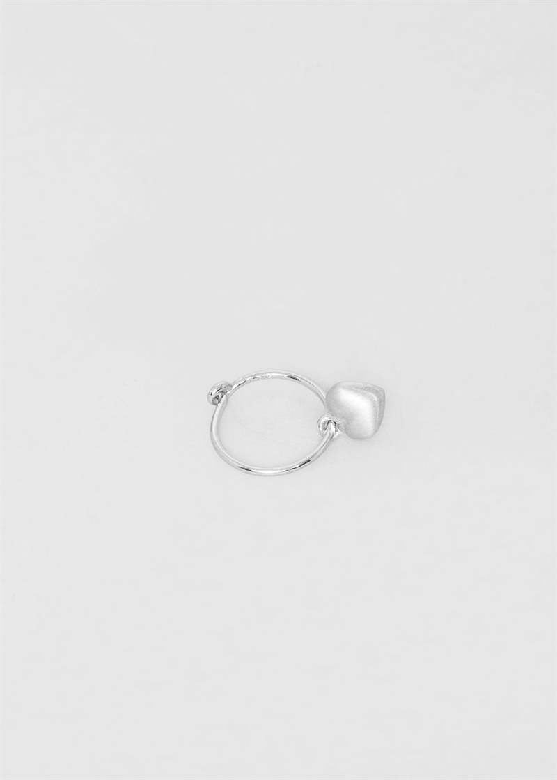 TRINE TUXEN FREJA HOOP SILVER