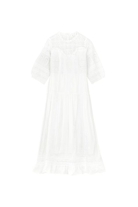 SKALL STUDIO LANI DRESS OPTIC WHITE