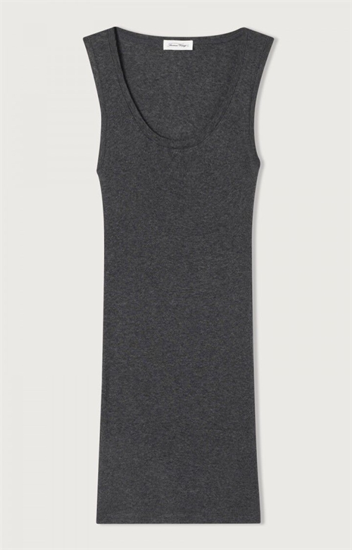 AMERICAN VINTAGE MAS00 TANK TOP CHARCOAL MELANGE