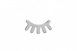 LULU COPENHAGEN BLINK EAR STUD SILVERMATT