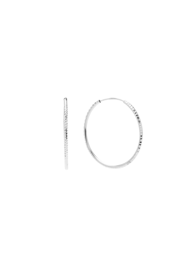 PICO MACKENZIE GRANDE HOOPS SILVER